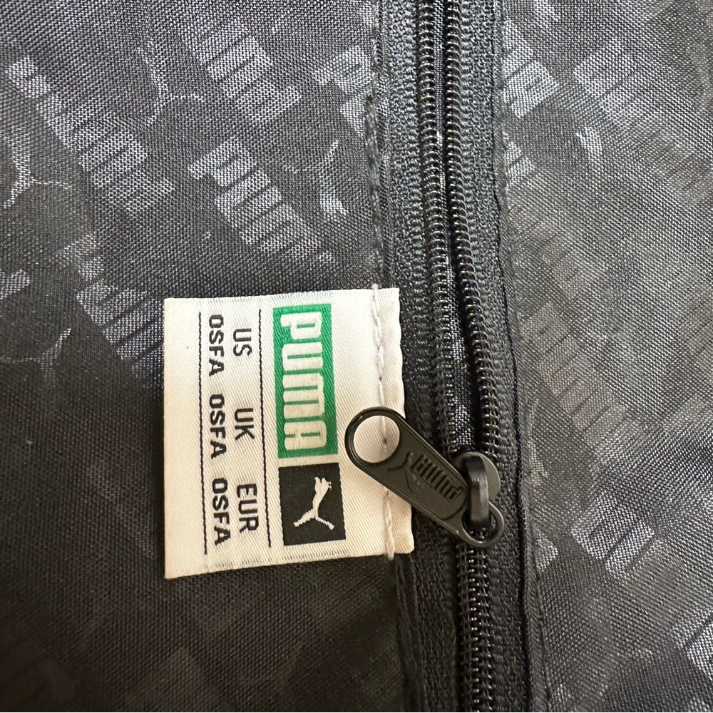 Puma Special Design Rare Floral Skeleton Camouflage Tote Bag in Pink and Blue - Picture 9 of 15